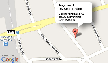 Karte: Beethovenstraße 12, 40237 Düsseldorf